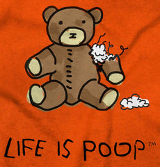 Ripped Teddy Bear Infant Toddler T Shirt-Direct To Garment Print-Brisco Baby