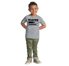 Loading Diaper Infant Toddler T Shirt-Direct To Garment Print-Brisco Baby