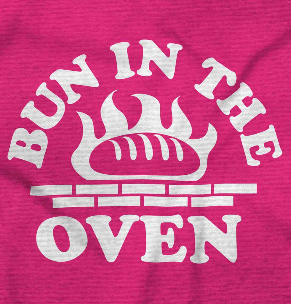 Bun In The Oven Maternity T-Shirt-Direct To Garment Print-Brisco Baby