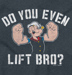 Do You Even Lift Toddler Football Jersey Tee-Direct To Garment Print-Brisco Baby