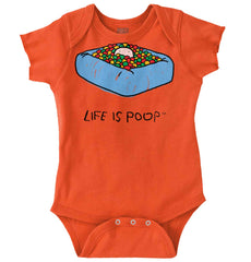 Ball Pit Romper Bodysuit-Direct To Garment Print-Brisco Baby