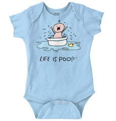 Crying Bath Romper Bodysuit-Direct To Garment Print-Brisco Baby