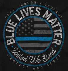 Thin Blue America Infant Toddler T Shirt-Direct To Garment Print-Brisco Baby