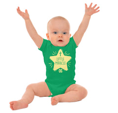 Little Miracle Romper Bodysuit-Direct To Garment Print-Brisco Baby