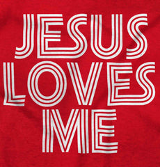 Christ Loves Me Baby Polka Dot Skirt Dress-Direct To Garment Print-Brisco Baby