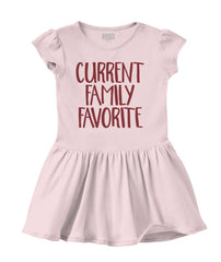 Family Favorite Solid Baby Infant Dress-Direct To Garment Print-Brisco Baby