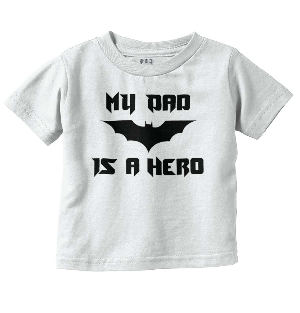 Dad Is Batman Infant Toddler T Shirt-Direct To Garment Print-Brisco Baby