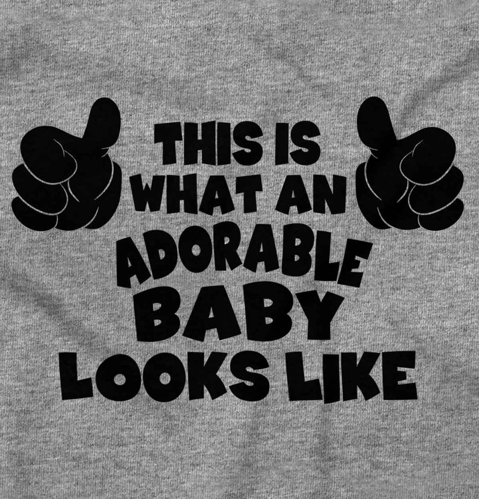 Adorable Looks Like Romper Bodysuit-Direct To Garment Print-Brisco Baby