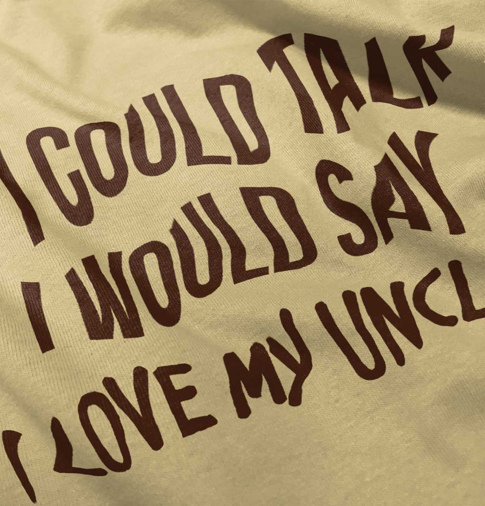 I Love My Uncle Toddler Romper Bodysuit-Direct To Garment Print-Brisco Baby