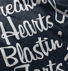 Blastin Farts Infant Toddler T Shirt-Direct To Garment Print-Brisco Baby