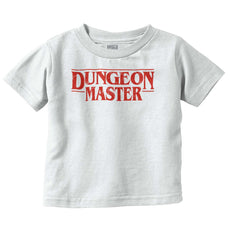 Dungeon Masters TV Show Nerd Infant Toddler T Shirt-Direct To Garment Print-Brisco Baby