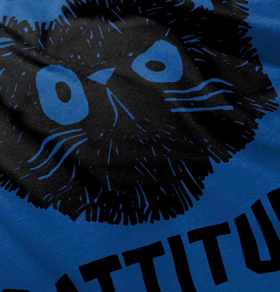 Cattitude Infant Toddler T Shirt-Direct To Garment Print-Brisco Baby