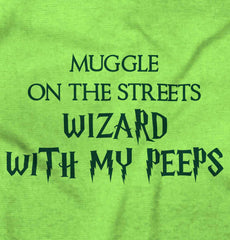 Wizard With My Peeps Infant Toddler T Shirt-Direct To Garment Print-Brisco Baby