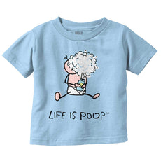 Baby Powder Infant Toddler T Shirt-Direct To Garment Print-Brisco Baby