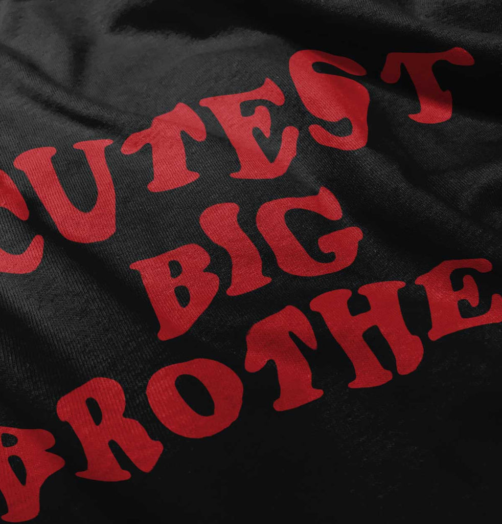 Cutest Big Brother Romper-Direct To Garment Print-Brisco Baby