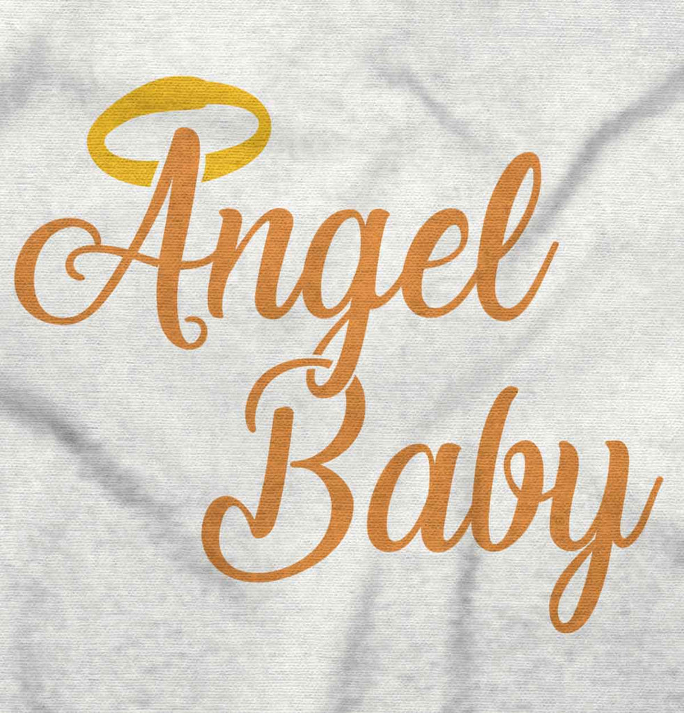 Angel Baby Romper Bodysuit-Direct To Garment Print-Brisco Baby