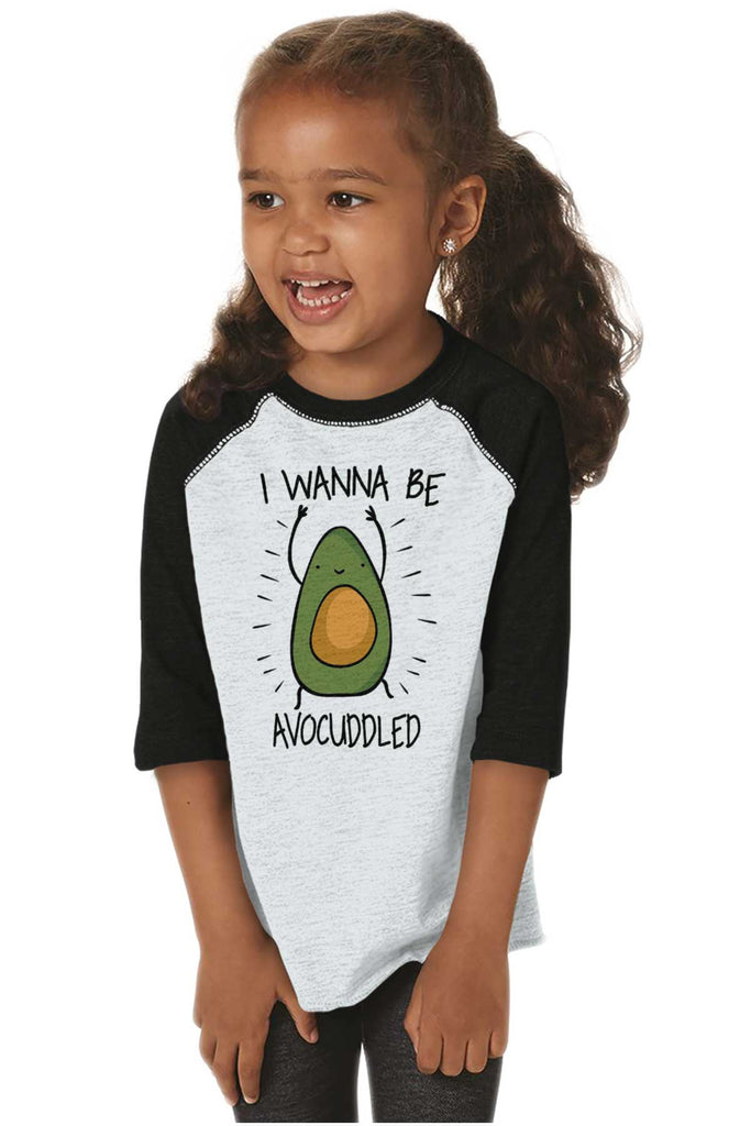 Avocuddled Toddler Baseball-Direct To Garment Print-Brisco Baby