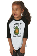 Avocuddled Toddler Baseball-Direct To Garment Print-Brisco Baby