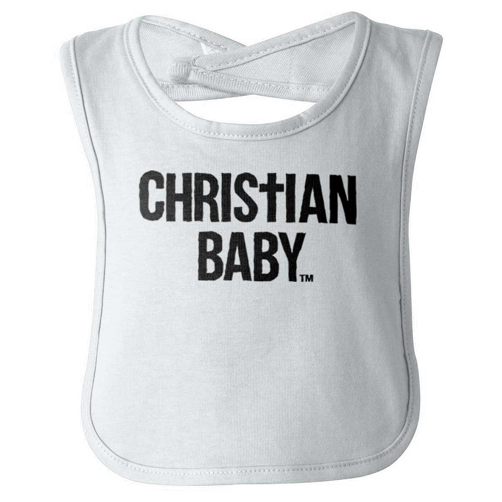 Christian Baby Infant Baby Bib-Direct To Garment Print-Brisco Baby
