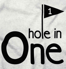 Hole In One Infant Toddler T Shirt-Direct To Garment Print-Brisco Baby