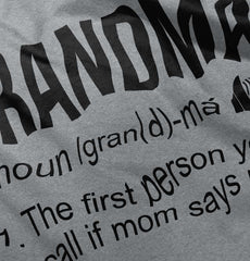 Grandma Infant Toddler T Shirt-Direct To Garment Print-Brisco Baby