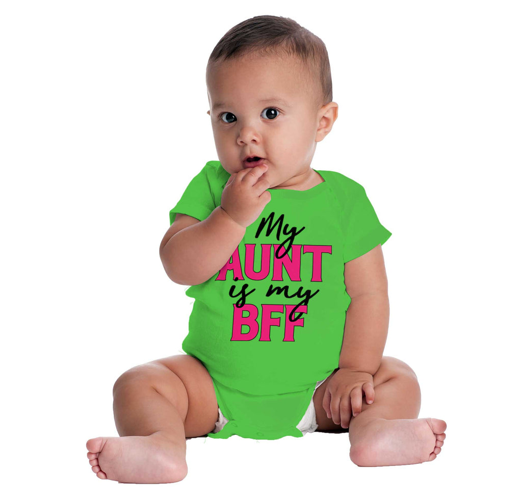 Aunt BFF Romper Bodysuit-Direct To Garment Print-Brisco Baby