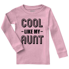 Aunt is Single Solid Long Sleeve T-Direct To Garment Print-Brisco Baby