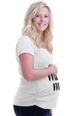 Mini Me Maternity T-Shirt-Direct To Garment Print-Brisco Baby