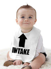 Intake Infant Baby Bib-Direct To Garment Print-Brisco Baby
