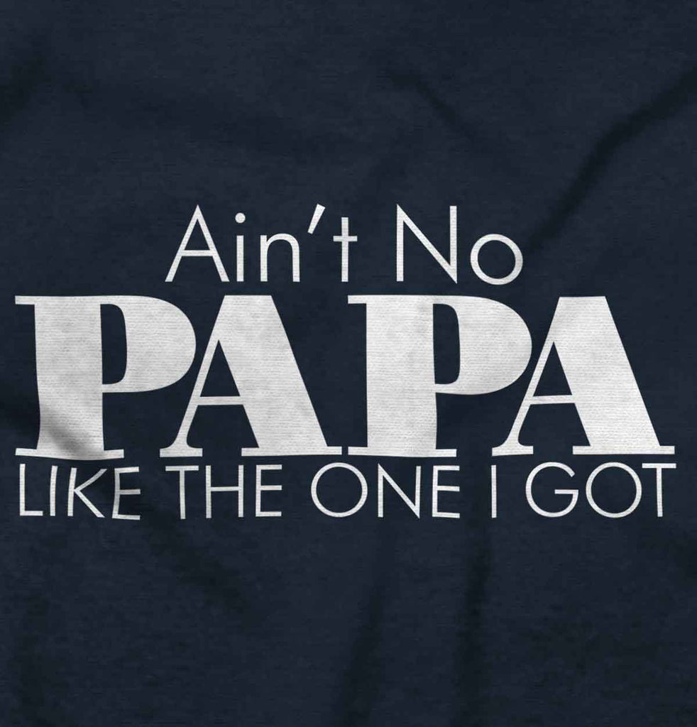 No Papa Like Me Solid Long Sleeve T-Direct To Garment Print-Brisco Baby