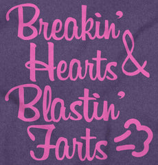 Blastin Farts Football Romper Bodysuit-Direct To Garment Print-Brisco Baby