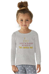 Jealous Of Chosen One Solid Baby Pajama Top-Direct To Garment Print-Brisco Baby