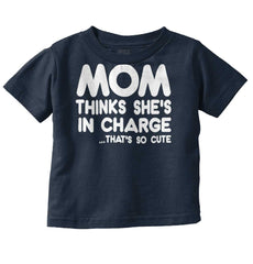 In Charge Infant Toddler T Shirt-Direct To Garment Print-Brisco Baby