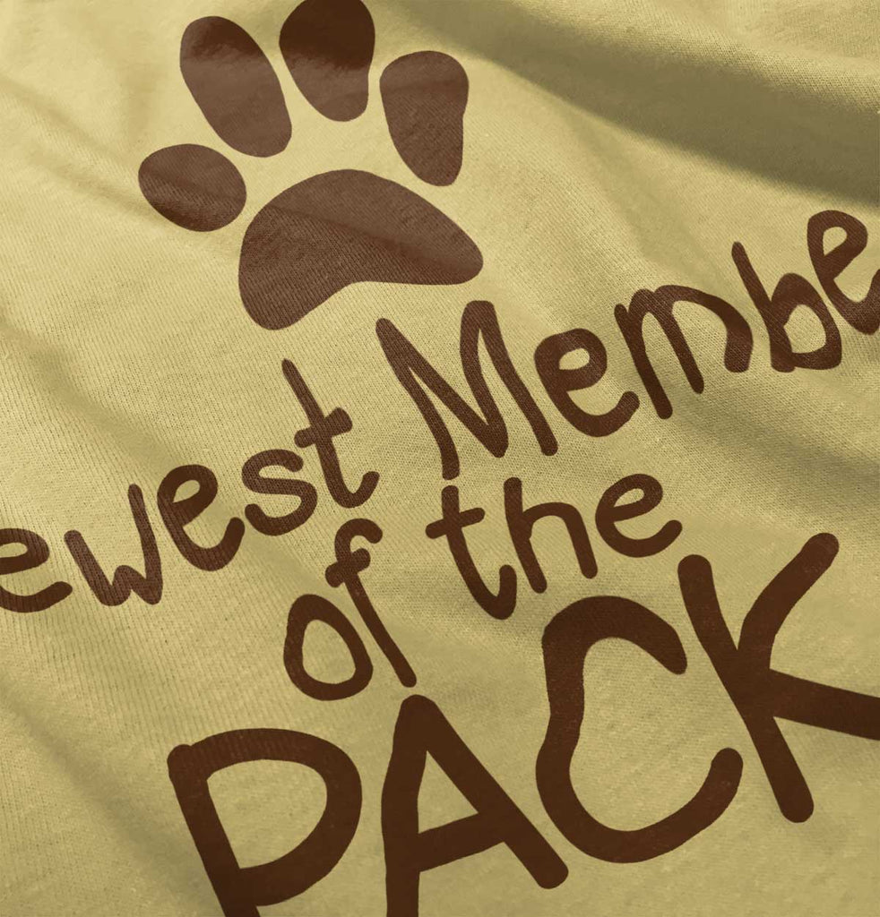 Member of the Pack Infant Toddler T Shirt-Direct To Garment Print-Brisco Baby