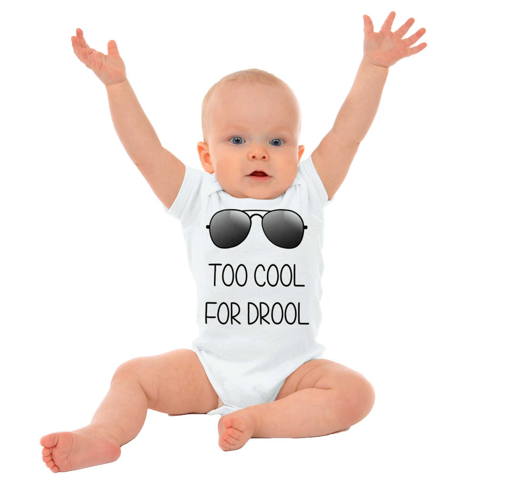Cool for Drool Romper Bodysuit-Direct To Garment Print-Brisco Baby