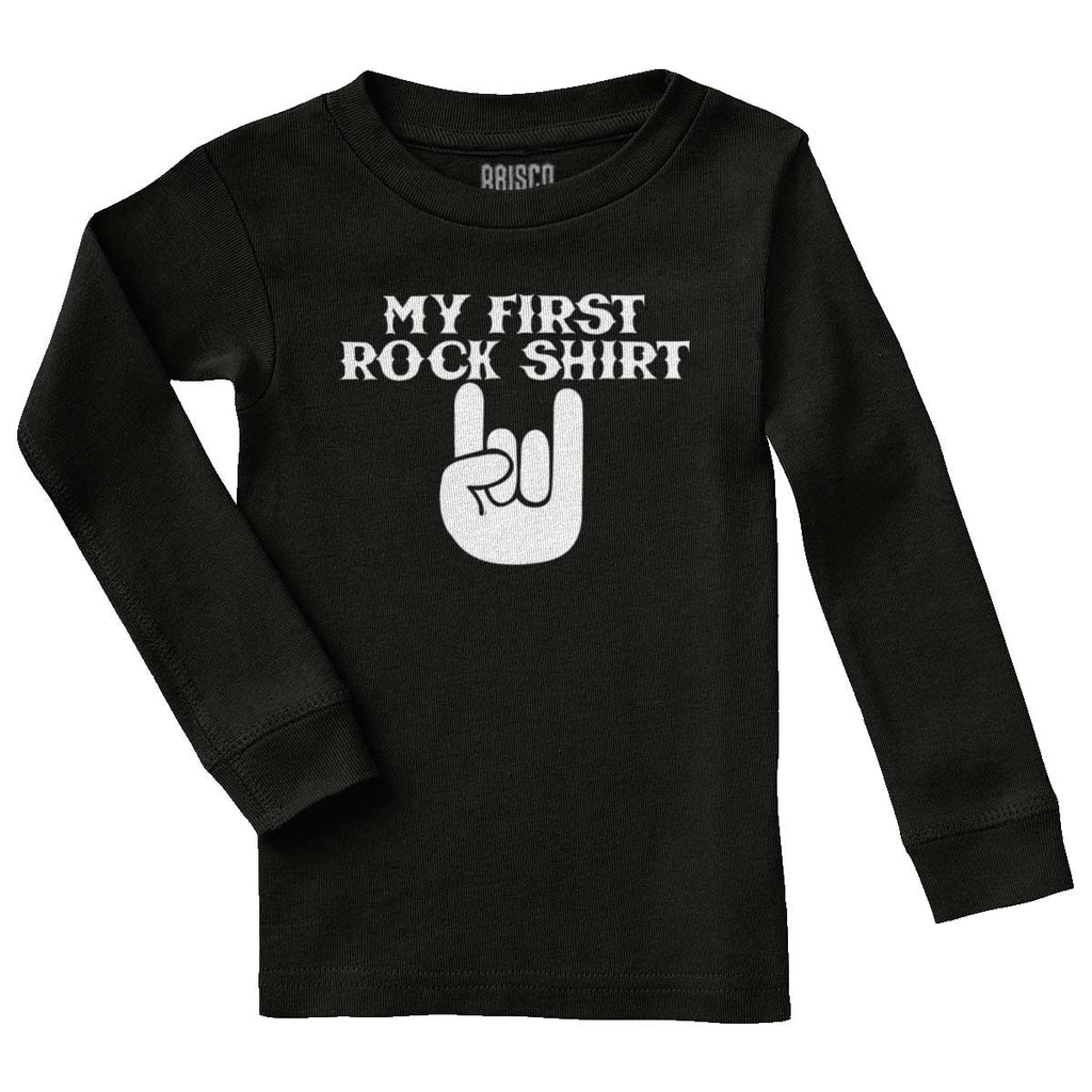 Rock Shirt Solid Baby Pajama Top-Direct To Garment Print-Brisco Baby