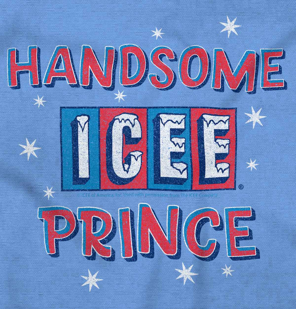 Handsome Prince Toddler Baseball-Direct To Garment Print-Brisco Baby