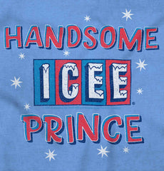 Handsome Prince Toddler Baseball-Direct To Garment Print-Brisco Baby