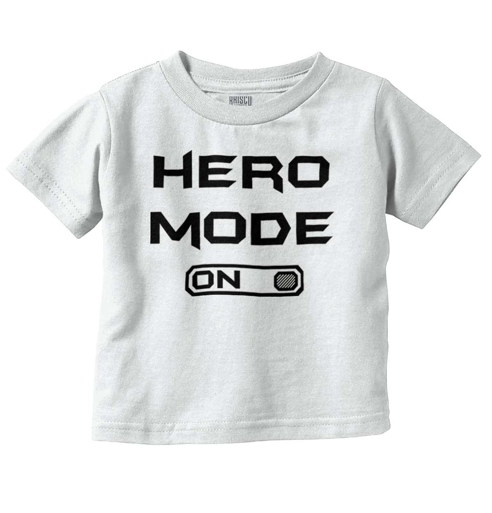 Batman Mode Infant Toddler T Shirt-Direct To Garment Print-Brisco Baby