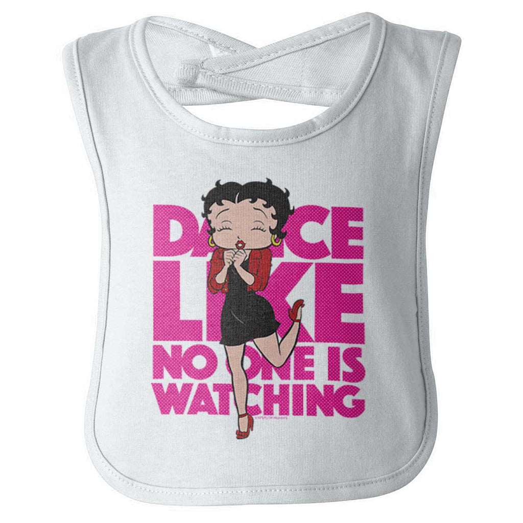 Dancing Betty Infant Baby Bib-Direct To Garment Print-Brisco Baby