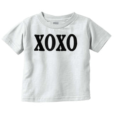 XOXO Infant Toddler T Shirt-Direct To Garment Print-Brisco Baby