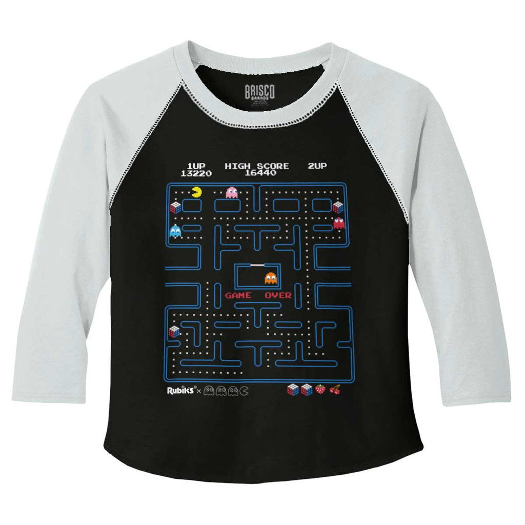 Game Screen Toddler Baseball-Direct To Garment Print-Brisco Baby