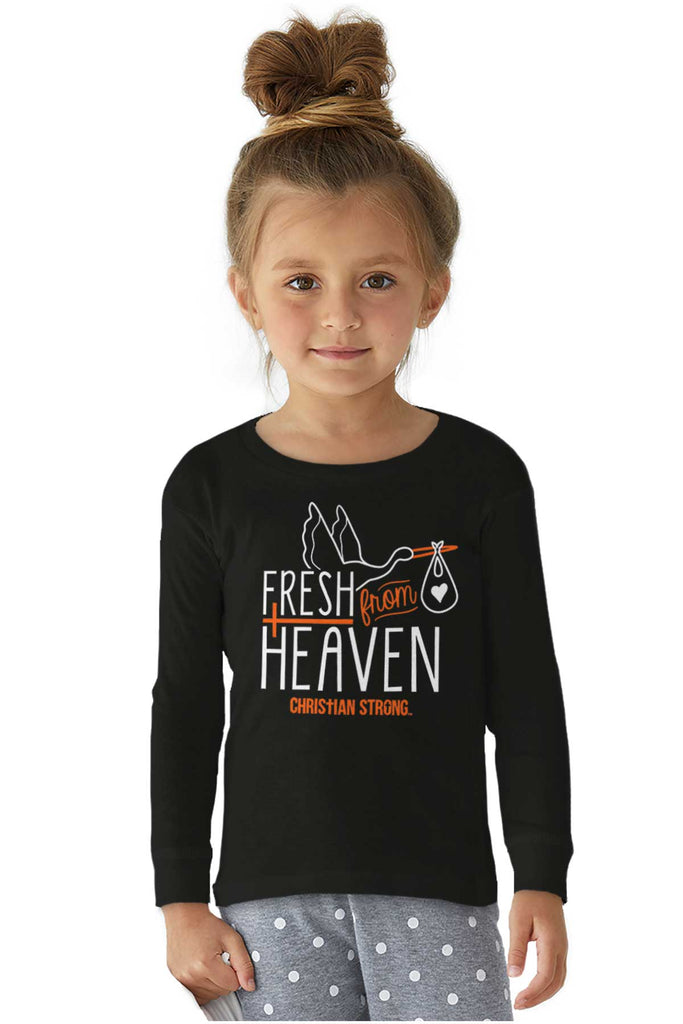 Fresh From Heaven Solid Baby Pajama Top-Direct To Garment Print-Brisco Baby