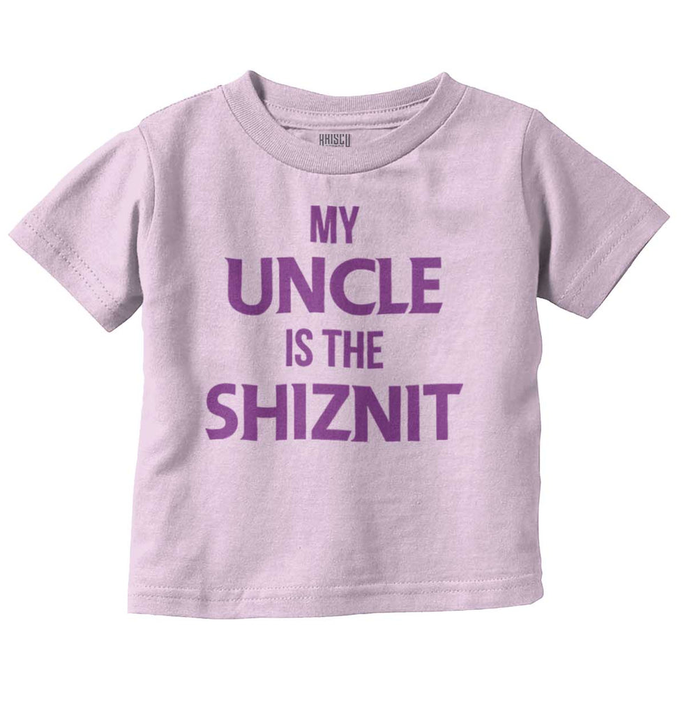 Uncle Shiznit Infant Toddler T Shirt-Direct To Garment Print-Brisco Baby
