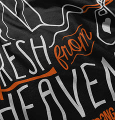 Fresh From Heaven Infant Baby Bib-Direct To Garment Print-Brisco Baby