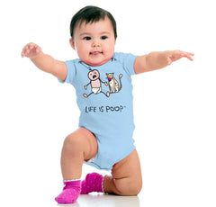 Cat Pacifier Romper Bodysuit-Direct To Garment Print-Brisco Baby