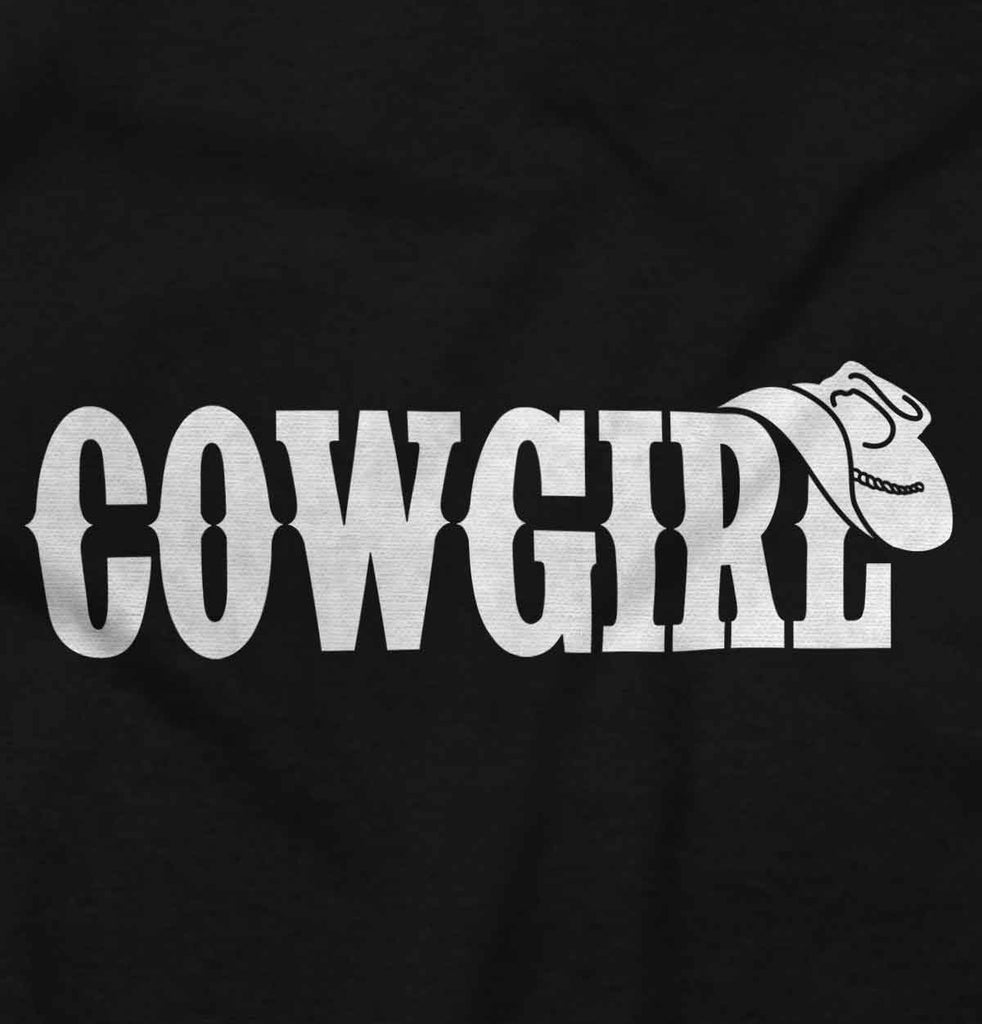 Cowgirl Infant Baby Bib-Direct To Garment Print-Brisco Baby