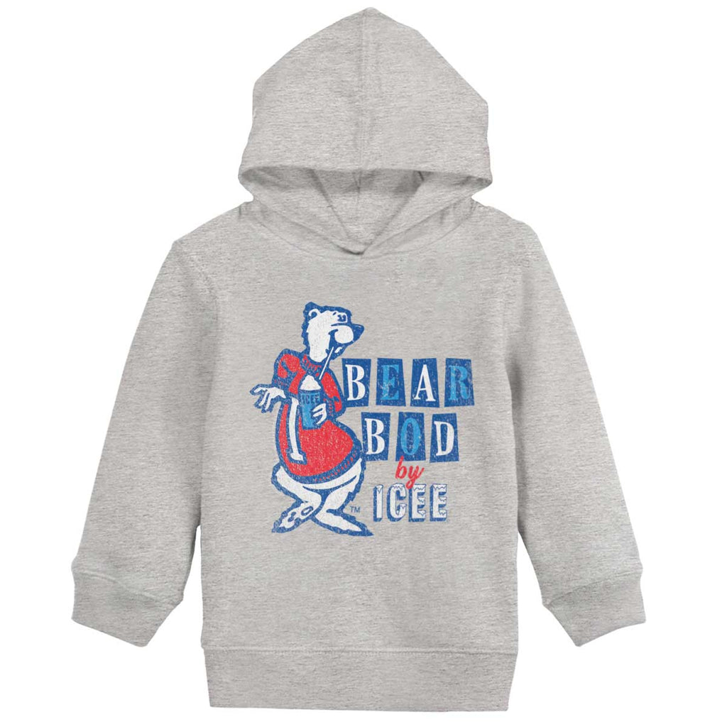 Bear Bod By Icee Toddler Pullover Hoodie-Direct To Garment Print-Brisco Baby