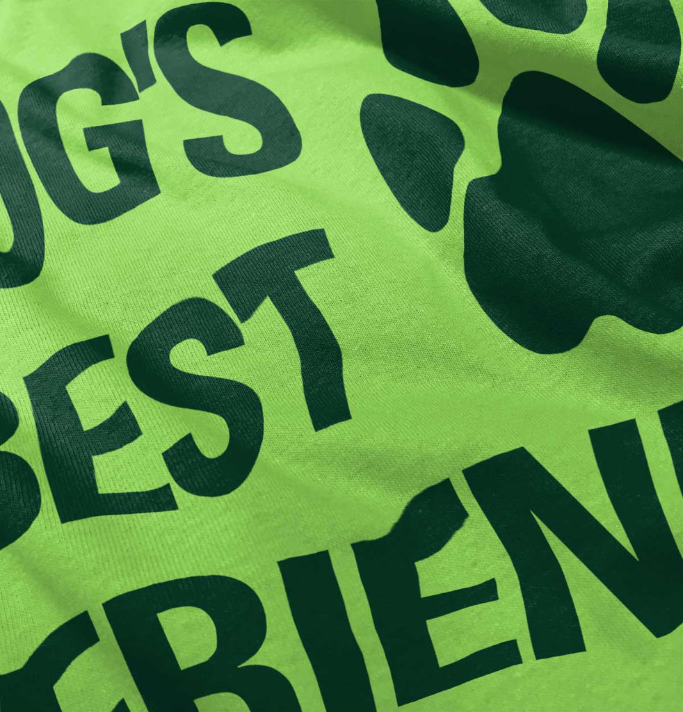 Dog's Best Friend Romper Bodysuit-Direct To Garment Print-Brisco Baby