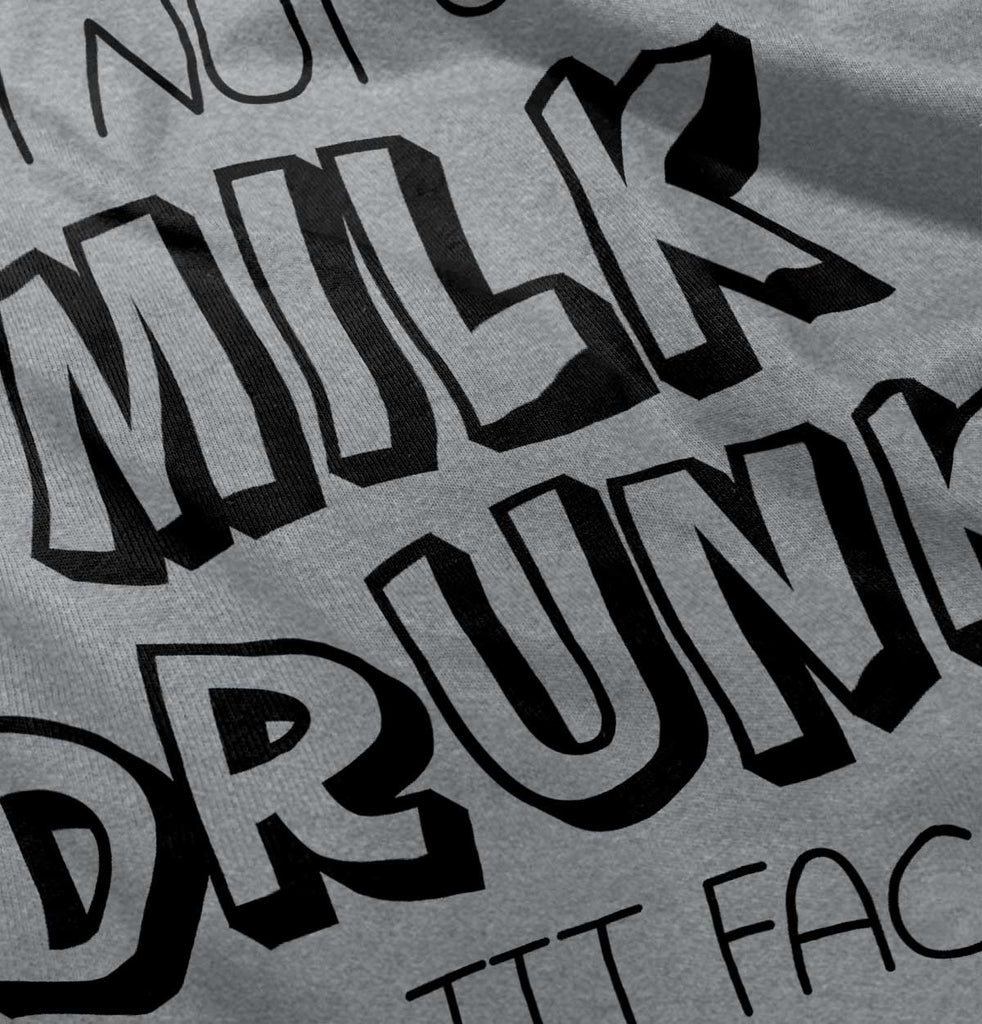 Milk Drunk Romper Bodysuit-Direct To Garment Print-Brisco Baby